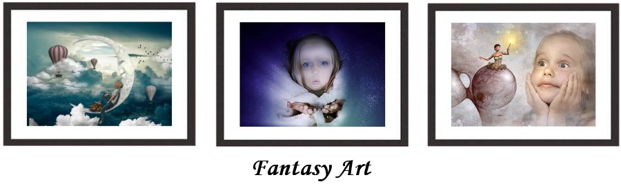 Fantasy Art Framed Prints